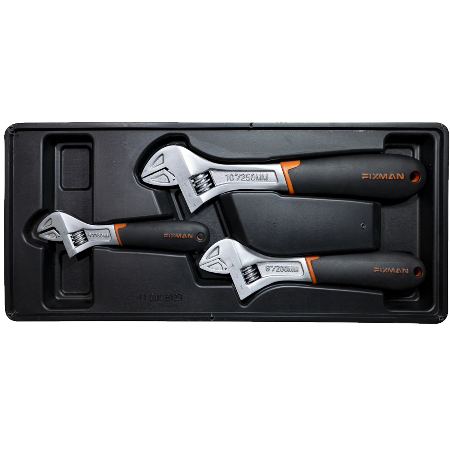FIXMAN Tray 3 Piece Adjustable Wrench 6'8'10'